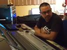 MARCO DIAZ GRABANDO AL DIRECTOR  CRISTIAN DONOSO